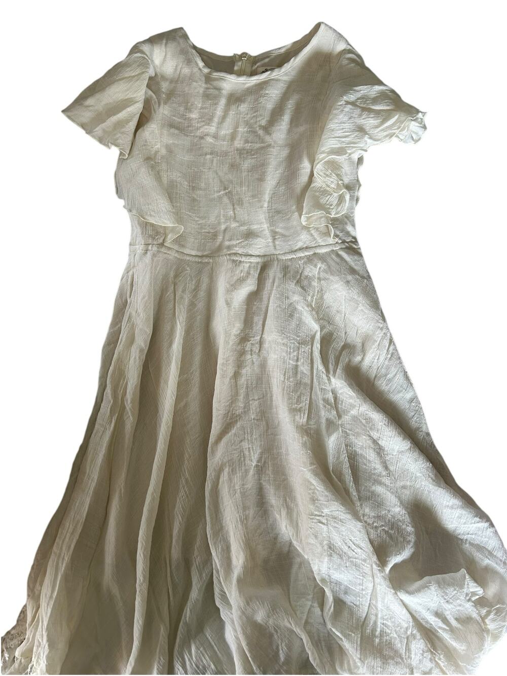 Mia joy dress off white dress size 12